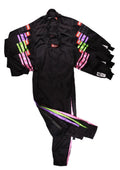 Black Suit Single Layer Kids X-Small Black Trim