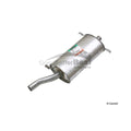 MUFFLER REAR ANSA OER