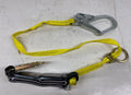 DECOIL LANYARD 1IN WEB 3/4IN SNPHK & REBAR HOOK 6FT W/TIEBACK GOLD
