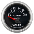 Autometer 52mm 18V Electric Voltmeter Chevrolet COPO Camaro