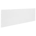 ACCESSORY BACK PANEL 141/2IN TALL FOR 36IN SHELF UNIT WHITE STEEL FINISH