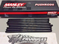 Manley Push Rod - 3/8 Dia. - 8.450 Length - 0.080 Wall - 4130 Chrome Moly - Swedged End - Set of 8