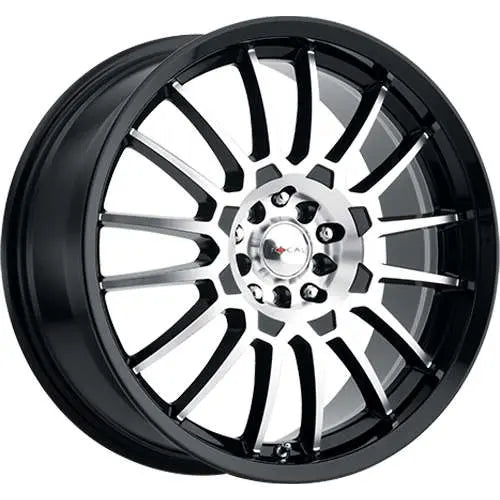 F-56 GLOSS BLACK W/ DIAMOND CUT FAC