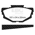 EBC 68-71 Austin America 1.3 Greenstuff Front Brake Pads