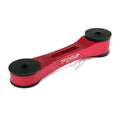 Torque Solution Billet Aluminum Pitch Stop Tranny Mount: Subaru - Red
