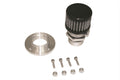Moroso Non-Weld Valve Cover Breather Kit - Black Finish