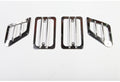 Rugged Ridge 97-06 Jeep Wrangler TJ Stainless Steel Side Marker / Turn Signal Euro Guard Set