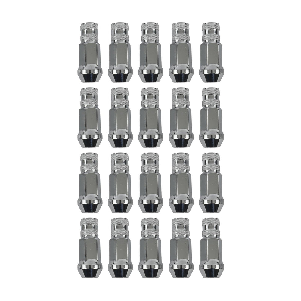 FORGED STEEL RACING LUG CHROME OPEN END 1/2IN 20PACK