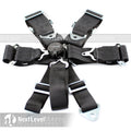 NRG 6PT 3in. Seat Belt Harness / Cam Lock - Black