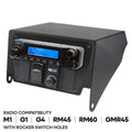 Rugged Radios Can-Am X3 Multi-Mount Kit - Top Mount - Rugged M1/G1/RM45/RM60/GMR45 w/Switch Holes