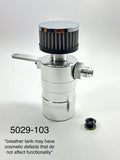 ~(2 lbs. 9X7X5)~ Breather Tank Single 10AN - Satin