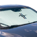 Covercraft Premier Series UVS100 Custom Sunscreen with Ford Mustang Tri-Bar logo