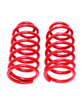 BMR 79-04 Ford Mustang (Ex. 99-04 Mustang Cobras w/ IRS) 1in Drop Rear Lowering Springs - Red