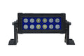 ~(5 lbs. 17X5X5)~ 8 Inch LED Light Bar Dual Row 36 Watt Combo Blue Reflector Ultra Color Series Quake LED