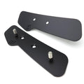 A Pillar LED Bracket Black Mild Steel Bolt-on no drilling required to mount (4) 3 Inch ZROADZ or similar style LED Pod Lights