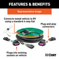 TOWED-VEHICLE RV HARNESS