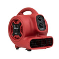 1/4HP 925CFM 2.3AMPS 4 POSITIONS 3 SPEED MINI MIGHTY AIR MOVER W/ POWER OUTL