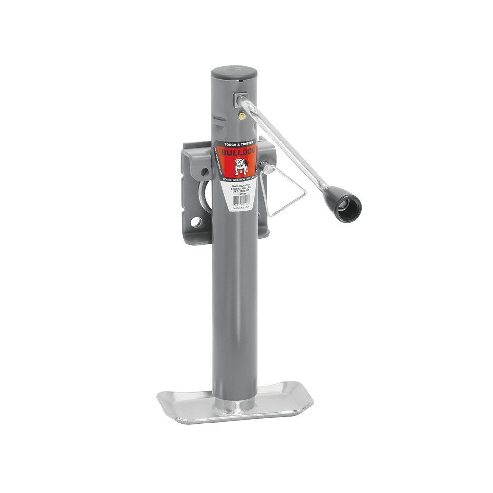 WELDON JACK SIDEWIND 10IN TRAVEL SWIVEL BRACKET 2000LB(INCLUDES BASE)