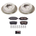 Power Stop 05-06 Mitsubishi Outlander Rear Semi-Coated Rotor Kit