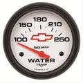 Autometer Phantom 66mm 100-250 Deg F Short Sweep Electronic Water Temperature Gauge