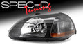 RIGHT HEADLIGHT- CHROME