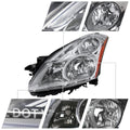 RIGHT HEADLIGHT- CHROME