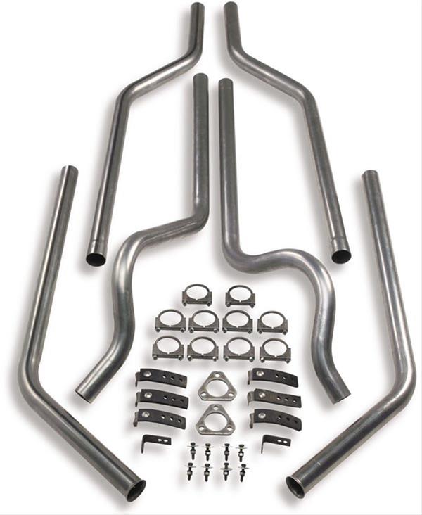 OBS MUFFLER, HOOKER, 304SS, OFFSET/CENT