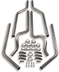 OBS MUFFLER, HOOKER, 304SS, OFFSET/CENT