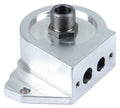 Billet Alm. Oil Filter Adapter For LS Oil Pans