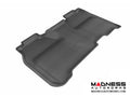3D MAXpider 2014-2019 Chevrolet Silverado Crew Cab Kagu 2nd Row Floormats - Black