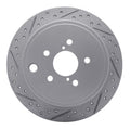DFC 08-15 Subaru BRZ Rear Left Drilled & Slotted Geoperformance Rotor