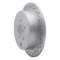 DFC 08-15 Subaru BRZ Rear Left Drilled & Slotted Geoperformance Rotor