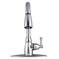NONMETALLIC PULLDOWN RV KITCHEN FAUCET BRUSHED SATIN NICKEL