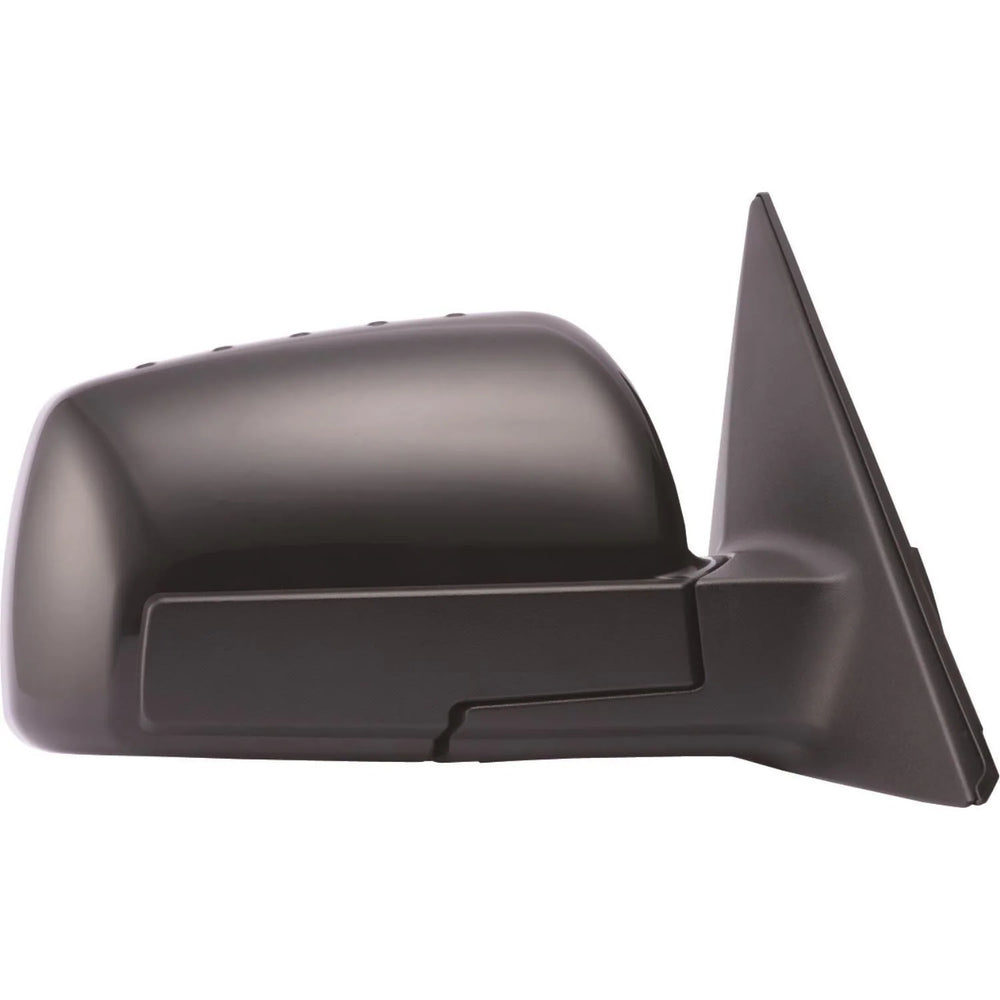 0912 KIA SOUL RH HEATED POWER FOLDAWAY OE MIRROR TEXTURED BLACK PTM COVER
