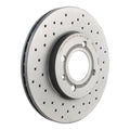 Brembo 95-02 VW Cabrio/93-99 Golf/90-99 Jetta Front Premium Xtra Cross Drilled UV Coated Rotor