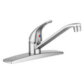 SINGLE LEVER RV KITCHEN FAUCET BRUSHED SATIN NICKEL