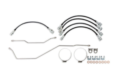 STAINLESS STEEL BRAKE HOSE KIT - FRONT