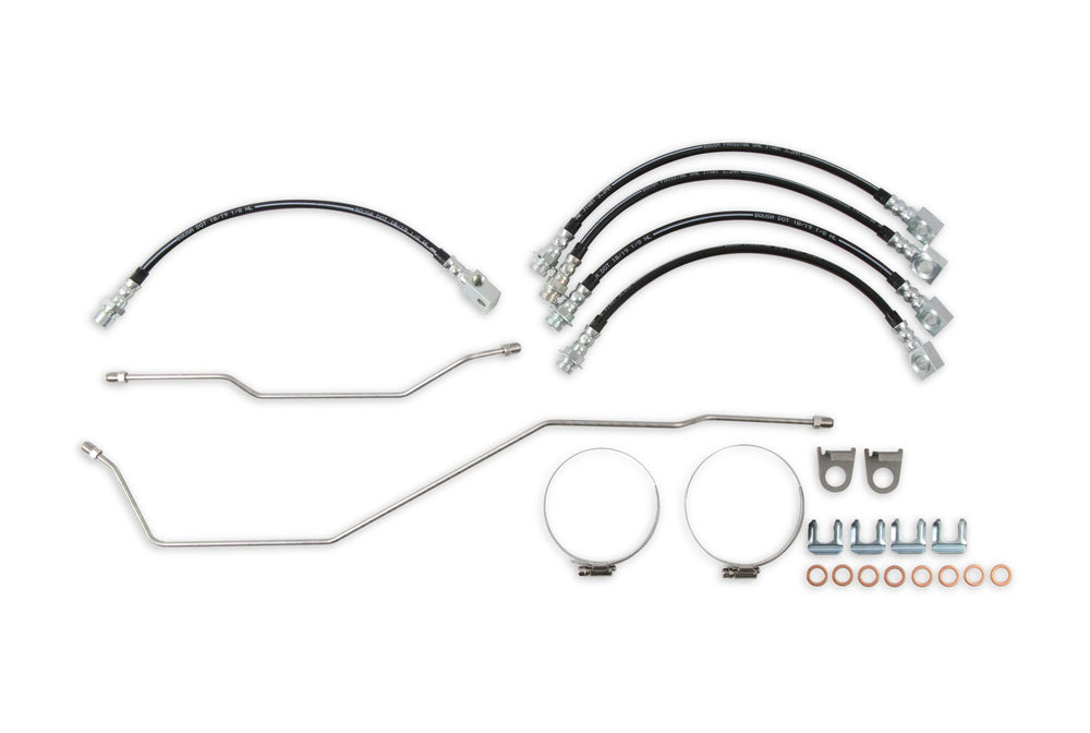STAINLESS STEEL BRAKE HOSE KIT - FRONT