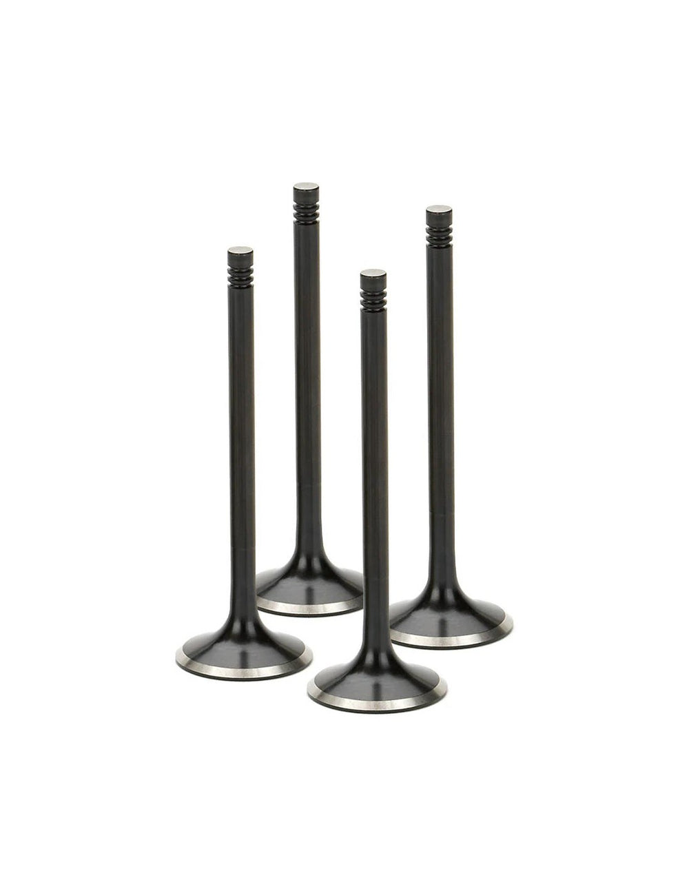 Supertech VW 1.8L/2.0L 8V Black Nitrided Intake Valve - +1mm Oversize - Set of 4