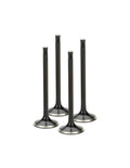 Supertech VW 1.8L/2.0L 8V Black Nitrided Intake Valve - +1mm Oversize - Set of 4