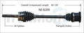 NEW CV AXLE