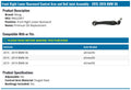 MOOG 14-18 BMW X5 Front Right Lower Rearward Control Arm