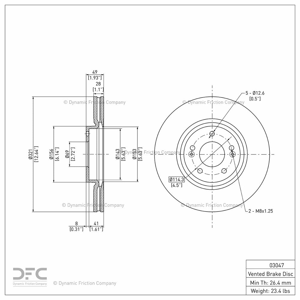 DFC auto part