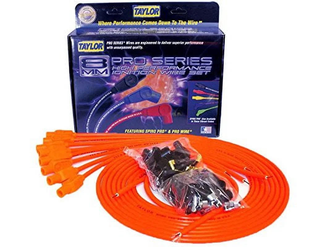 8MM SPIROPRO UNIV 8 CYL 180 ORANGE