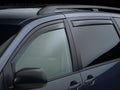 WeatherTech 04-10 Toyota Sienna Front and Rear Side Window Deflectors - Dark Smoke