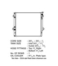 CSF 03-04 Toyota 4Runner 4.0L OEM Plastic Radiator