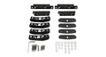 Rhino-Rack 2500 Fitting Kit - 4 Pads/4 Clamps