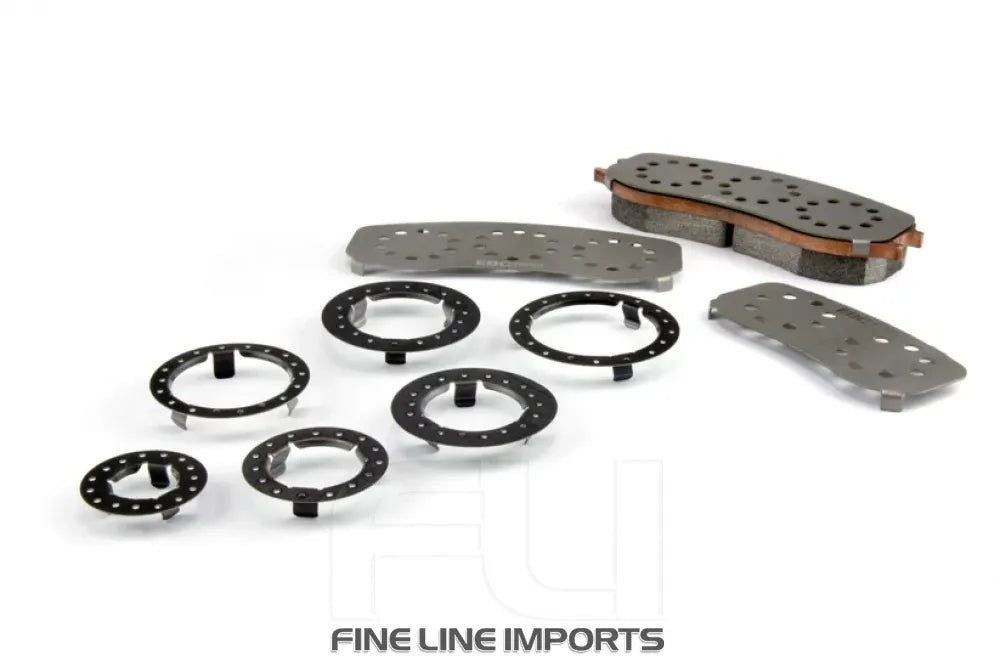 EBC Racing Alcon CAR 11 (4489 D51 Brake Pad) Front Titanium Shim