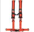 DragonFire Racing Harness- H-Style- 4-Point- 2in Buckle- Orange