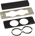 Autometer 87-93 Ford Mustang Black Dual Gauge Cage